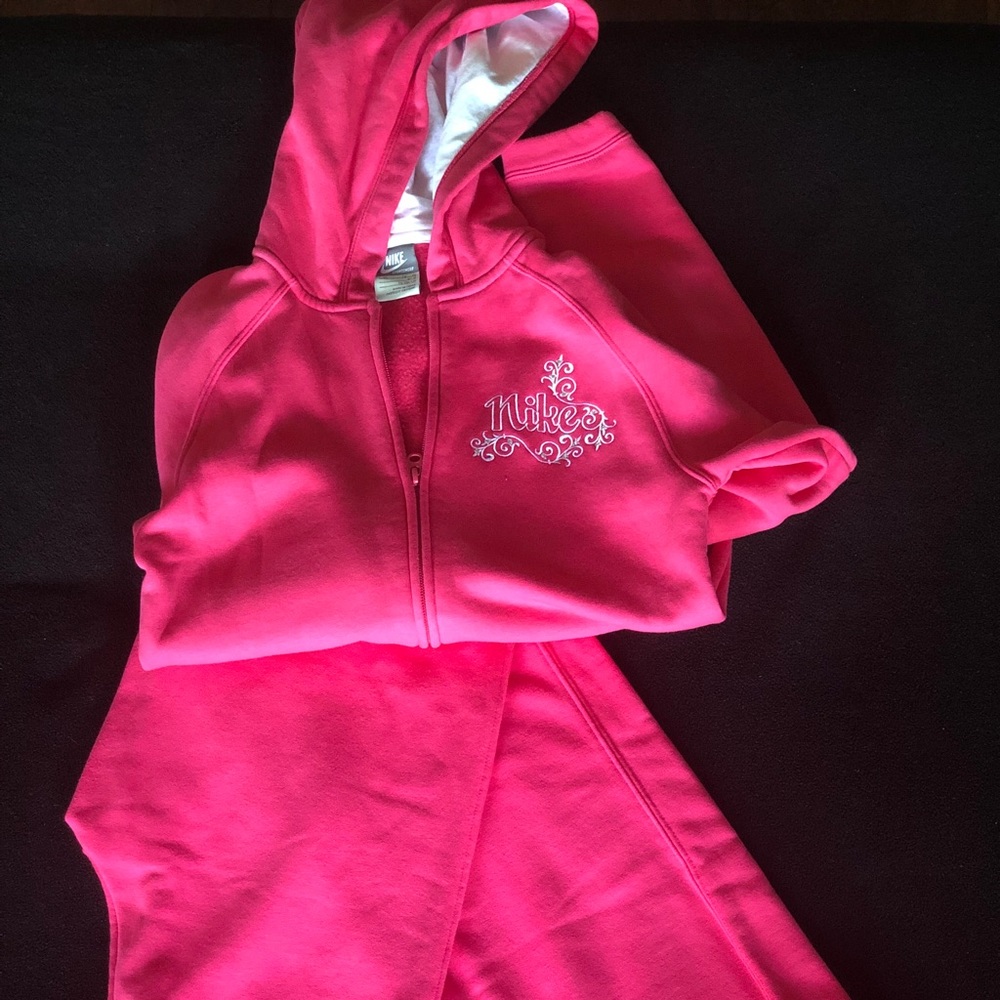 New 2 piece Juniors NIKE sweatsuit size 16